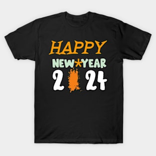 Happy new year 2024 T-Shirt